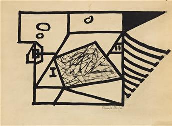 STUART DAVIS (1892 - 1964, AMERICAN) Configuration with Texture.